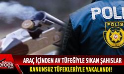 Topçuköy'de av tüfeği ile havaya ateş açan şahıslar tutuklandı!