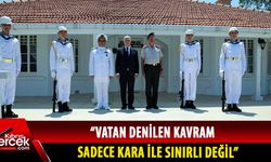 Cumhuriyet Meclisi Başkanı Töre'den Mağusa Deniz Komutanlığı’na ziyaret...
