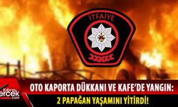 Lefkoşa'da kafe, Gazimağusa'da kaporta dükkanlarında yangın çıktı!