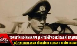 Şehit Pilot Yüzbaşı Cengiz Topel İstanbul'da anıldı