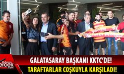 Galatasaray Başkanı Özbek Ercan Havalimanı’nda taraftarların sevgi gösterileri ile karşılandı!