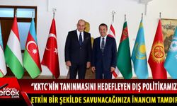 TC Varşova Büyükelçisi Denktaş, Bakan Ertuğruloğlu'nu ziyaret etti