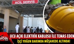 Turunçlu'da 25 yaşındaki işçi elektrik akımına kapıldı!