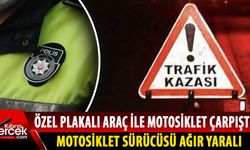 İskele-Ercan Anayolu'nda korkunç kaza: Motosiklet sürücüsü Ercan Cambaz ağır yaralandı!