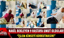 9 kişi nakil bekleyen 9 hasta için kök hücre bağışında bulundu