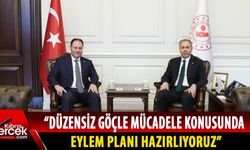 Öztürkler, Ankara'da mevkidaşı Yerlikaya ile görüşme gerçekleştirdi