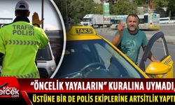 Polise artistlik yaptı, sonuçları ağır oldu!