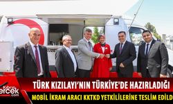 Türk Kızılay'dan KKTC'ye mobil ikram araç desteği