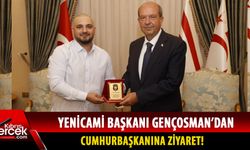 Tatar, Yenicami Ağdelen Başkanı Gençosman ve beraberindeki heyeti kabul etti!