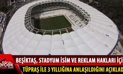 Beşiktaş'ın stat ismi Tüpraş oldu