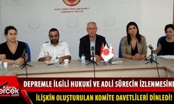 Deprem Komitesi toplandı