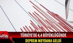 Aydın'da Kuşadası Körfezi'nde saat 08.26'da 4,4 büyüklüğünde deprem
