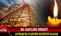 Kıb-Tek Lefkoşa bölgesinde elektrik kesintisi yapılacağını duyurdu