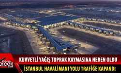 İstanbul havalimanı yağıştan etkilendi