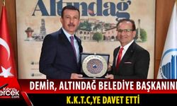 Katip Demir'den Altındağ Belediye başkanını ziyaret etti