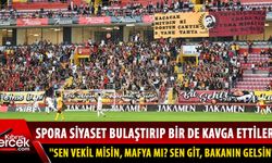 Kayseri'de olaylı maç: Futbolcu veya taraftarlar değil milletvekilleri kavga etti!