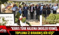 Eski bakan İsmet Kotak ölümünün 12. yıl dönümünde anıldı