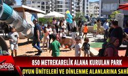 Cengo-V- Girne Püsküllü Çocuk ve Genç parkı, bugün düzenlenen törenle açıldı