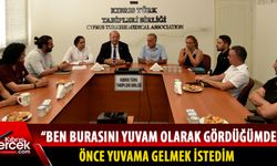 Sağlık Bakanı Hakan Dinçyürek, Kıbrıs Türk Tabipleri Birliği’ni ziyaret etti