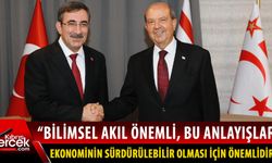 Cumhurbaşkanı Ersin Tatar, Türkiye Cumhurbaşkanı Yardımcısı Cevdet Yılmaz ile görüştü!