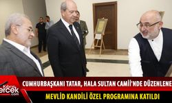 Cumhurbaşkanı Ersin Tatar, Hilye-i Şerif Sergisini gezdi