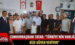 Cumhurbaşkanı Ersin Tatar, Maraş Birlik ve Dayanışma Derneği’ndeydi...