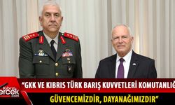 Töre, GKK Komutanı Tümgeneral Osman Aytaç'ı kabul etti