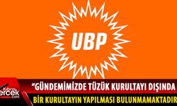 UBP, MYK toplantısı sonrası kurultay açıklaması yaptı!