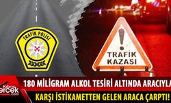 Alayköy'de alkollü sürücü tutuklandı!