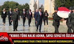 Gardiyanoğlu, KKTC Ankara Büyükelçiliği ve Anıtkabir’i ziyaret etti