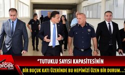 İçişleri Bakanı Dursun Oğuz, yeni cezaevini ziyaret etti