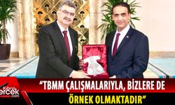 Gardiyanoğlu, TBMM'yi ziyaret etti