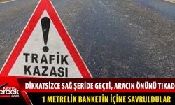 Karaoğlanoğlu'nda kaza: 1 yaralı