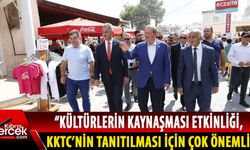 Cumhurbaşkanı Tatar “Kültürlerin Kaynaşması” etkinliğine katıldı