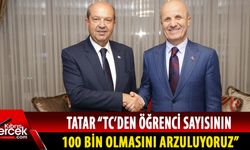 Cumhurbaşkanı Tatar, YÖK Başkanı Özvar’ı kabul etti
