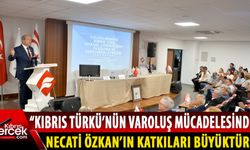 Cumhurbaşkanı Tatar, 1. Uluslararası Kıbrıs Türk Siyasal Liderliğinin Oluşumu ve Toplumsal Etkileri Sempozyumu’na katıldı