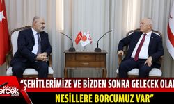 Töre, Türkiye Milli Savunma Bakan Yardımcısı Alpaslan Kavaklıoğlu’nu kabul etti