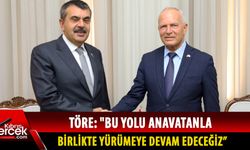 Töre, Türkiye Cumhuriyeti Milli Eğitim Bakanı Yusuf Tekin'i kabul etti!