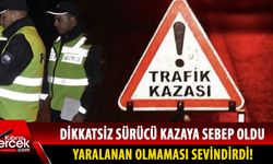 Gazimağusa'da kaza!