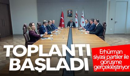 Cumhurbaşkanlığı’nda Siyasi Partiler Konseyi Toplantısı başladı
