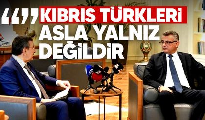 Tufan Erhürman, Cevdet Yılmaz’ı Kabul Etti: Masada Olmak, Haklardan ve Siyasi Eşitlikten Vazgeçmek Değildir