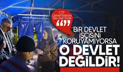 İncirli: “CTP, EKTAM işçilerinin yanında ve destekçisi”