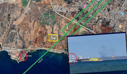 Güney Kıbrıs'ra üs bölgesinin 1 km doğusunda dumanlar görüldü!