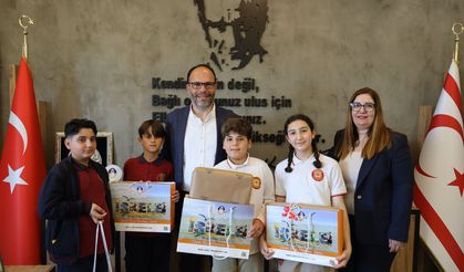 İskele’de Başkan koltuğu çocuklara devredildi