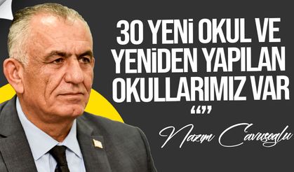 Çavuşoğlu: Derslik sayısı 622’ye ulaştı