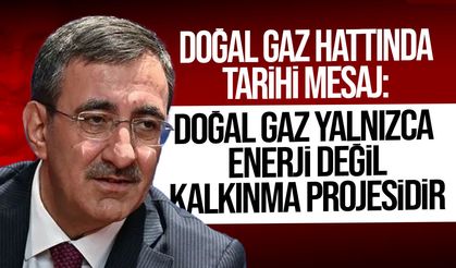 Cevdet Yılmaz: Doğal gaz hattı KKTC'nin enerji güvenliğini güçlendirecek