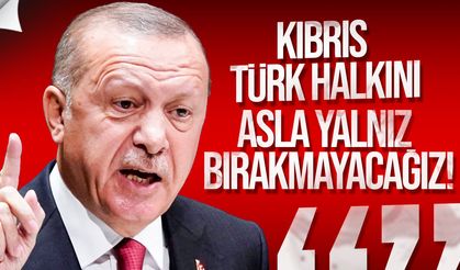 Erdoğan'dan Kıbrıs Barış Harekâtı mesajı