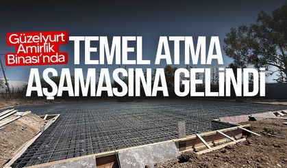 KIB-TEK Güzelyurt Amirlik Binası'nda temel atma aşamasına geçildi