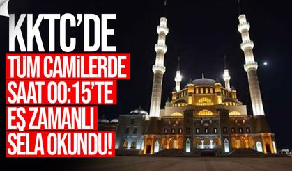 KKTC’de Camilerden 15 Temmuz Selası Yükseldi