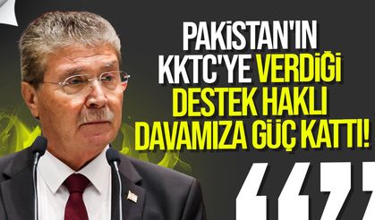 Üstel: "Pakistan'a teşekkür ediyoruz"